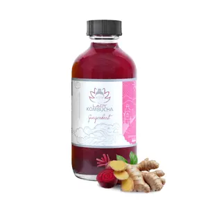 Trà Lên Men Vị Dền Gừng, Gingerbeet Kombucha (250ml) - LADY KOMBUCHA